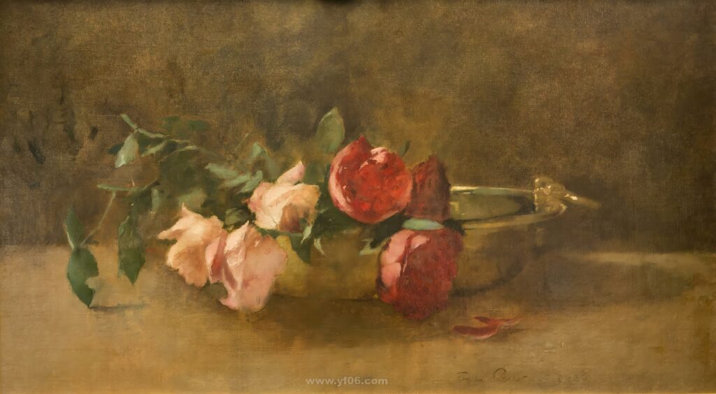 Roses in a Coper Bowl (also Roses in a Dish), 1893_101113