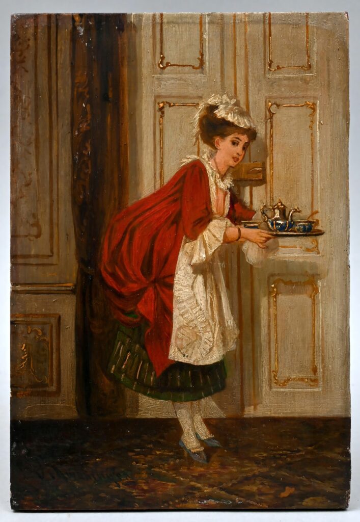 5p卡尔·施维宁格高清油画打印素材下载四-乙霏美术素材网