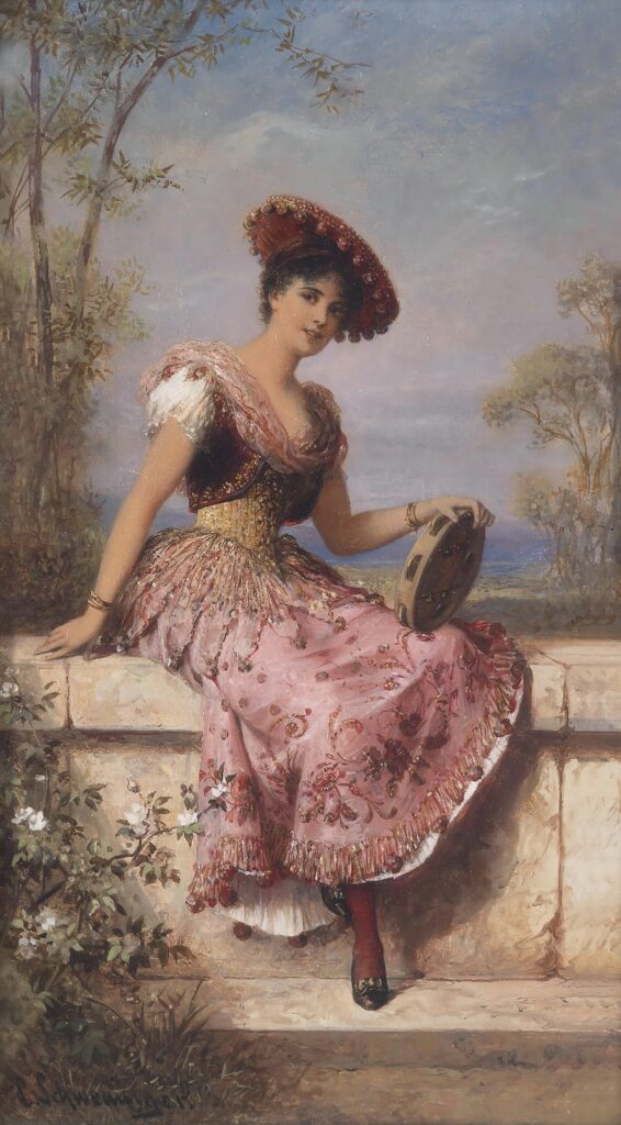 5p卡尔·施维宁格高清油画打印素材下载四-乙霏美术素材网