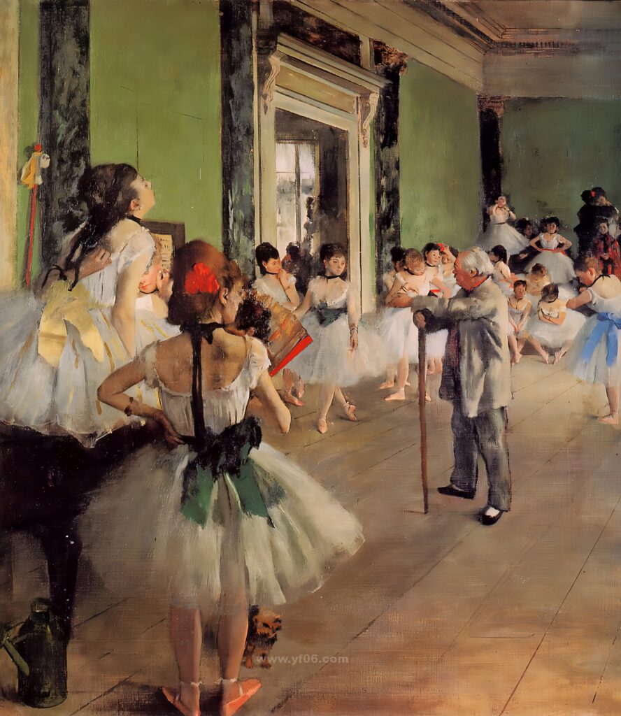 The Dance Class - circa 1873-1878 - Musee d'Orsay (France)_024432