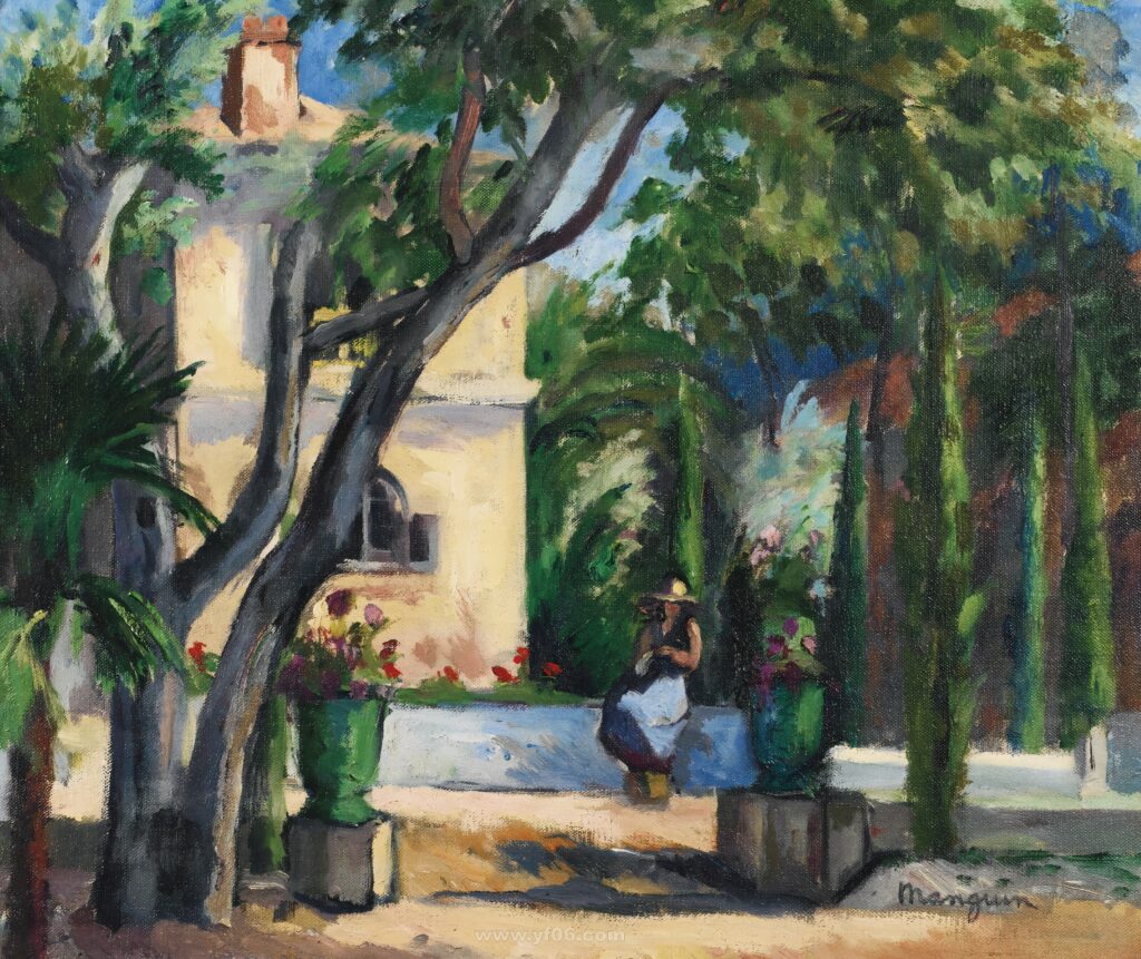The Garden of Oustalet, Saint-Tropez, 1928_082805
