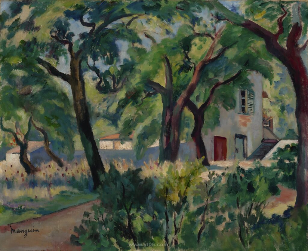 The House in the Forest, Saint-Tropez, 1924_082647