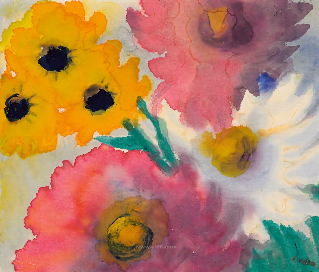 emil_nolde_weisse_und_rote_dahlien_025225