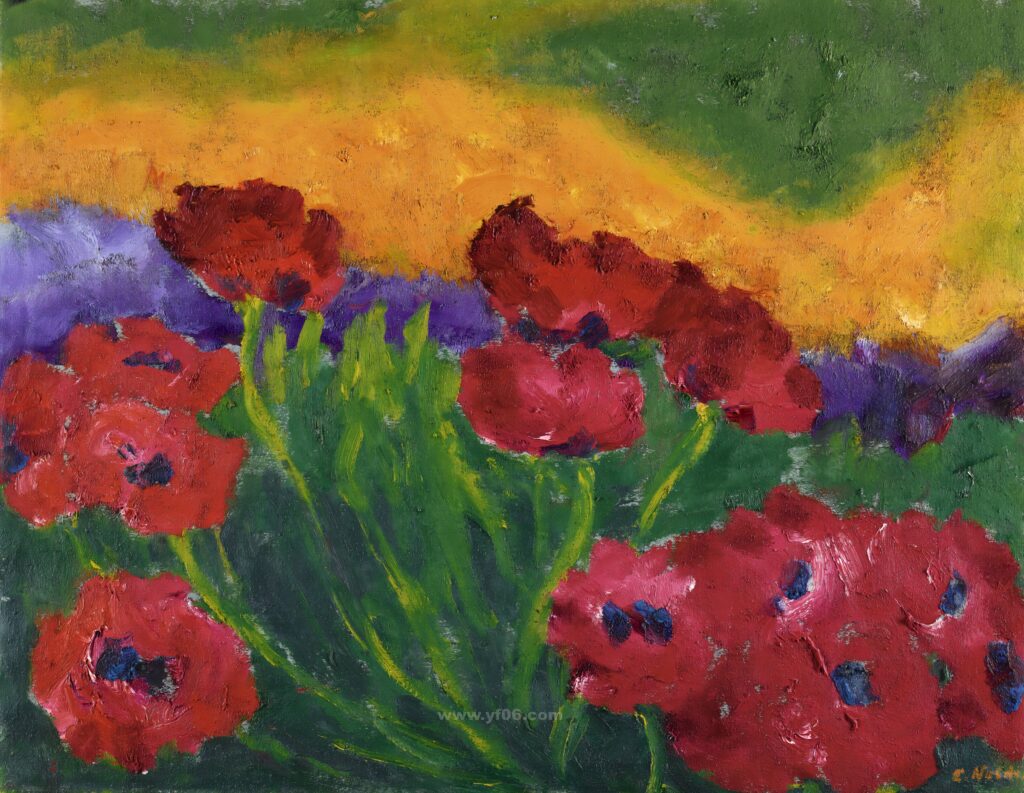 埃米爾·諾爾德《花》_030947